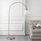 preview thumbnail 13 of 14, Tavira 71" Coastal Vintage Iron LED Floor Lamp, Brass Gold/White by JONATHAN Y