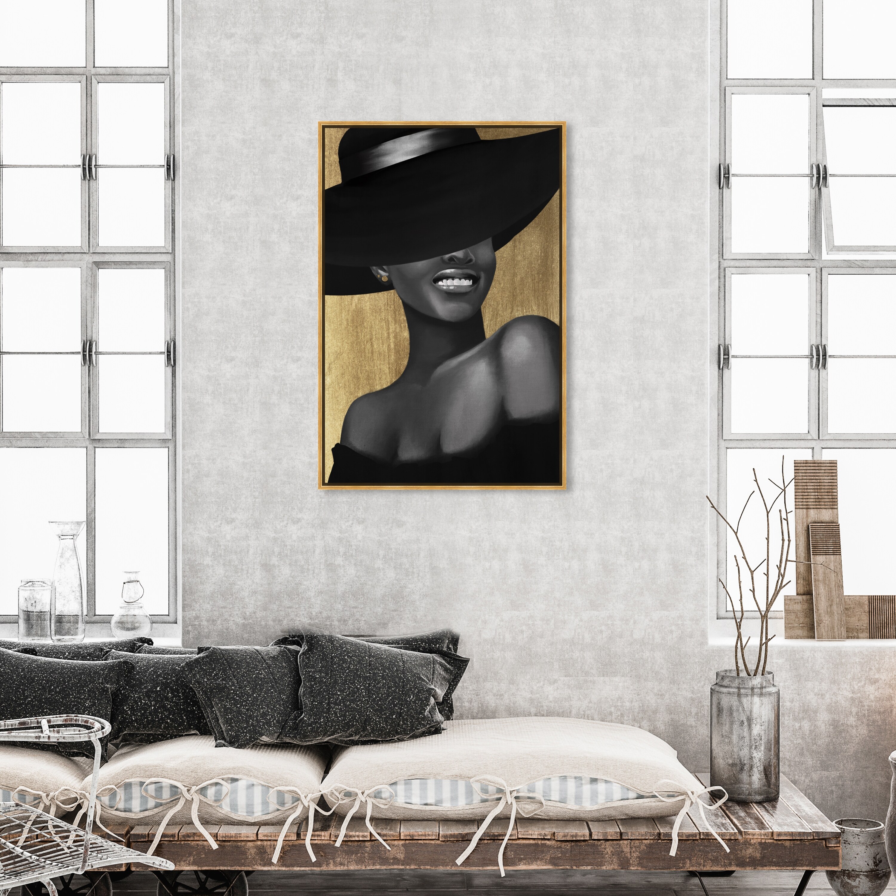 Oliver Gal 'That Chic Girl II' Fashion and Glam Wall Art