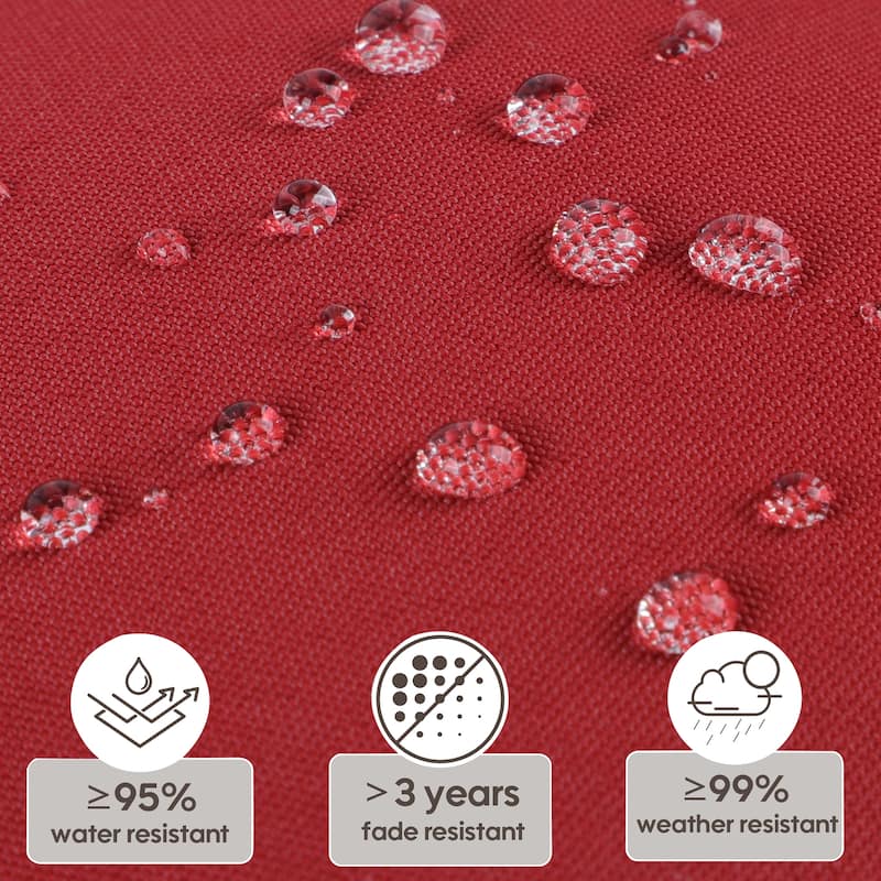 2 Pcs Set High Back Patio Chair Cushions,Tufted Rocking Chair Cushions,Cushions For Garden Porch Home Office Chair Use