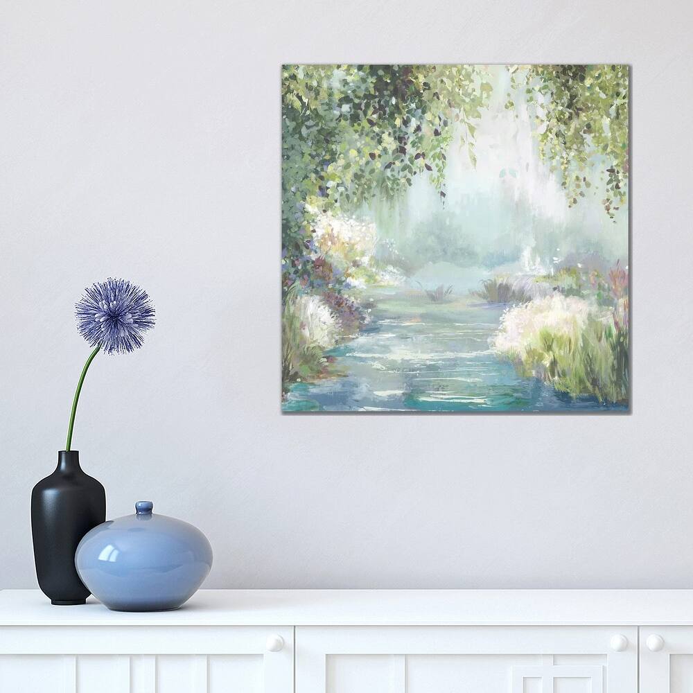 iCanvas "Sunny Forest Path" by Allison Pearce Canvas Print