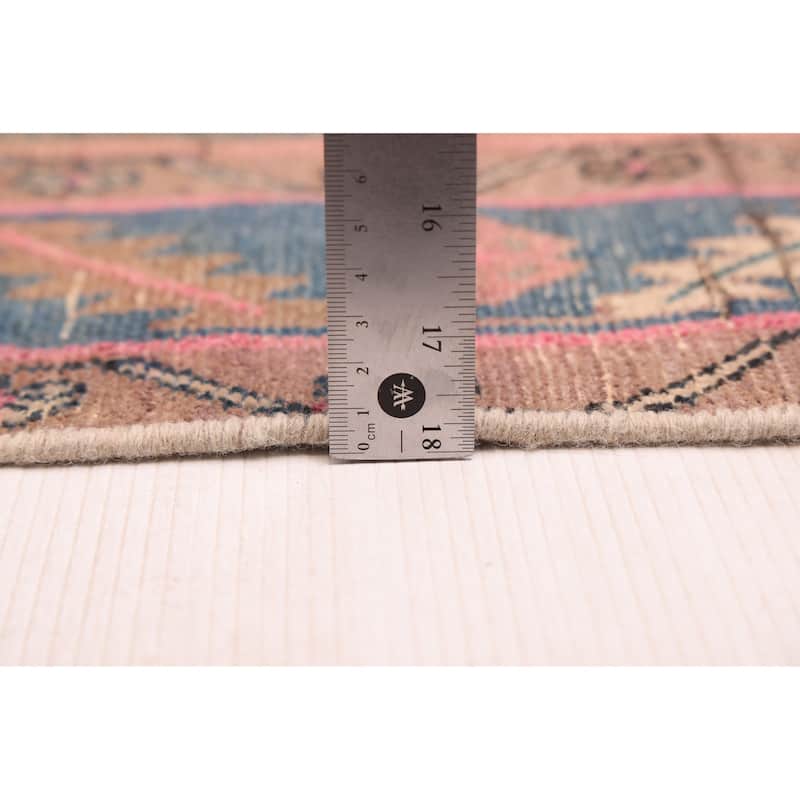 ECARPETGALLERY Hand-knotted Antalya Vintage Brown Wool Rug - 4'9 x 8'10