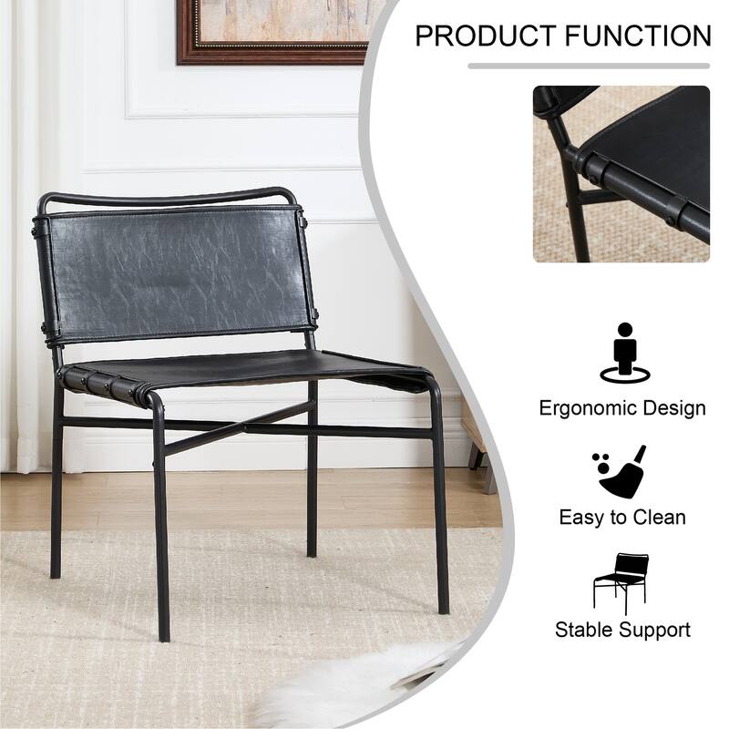 Armless Leisure Chair Set of 2
