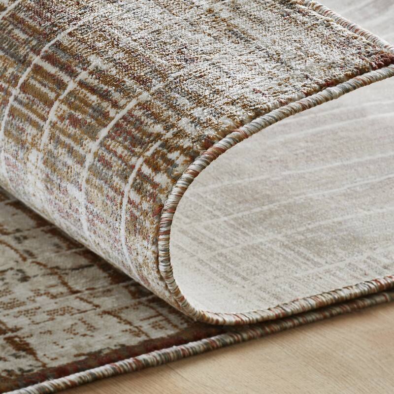 Radiant Horizon Abstract Area Rug