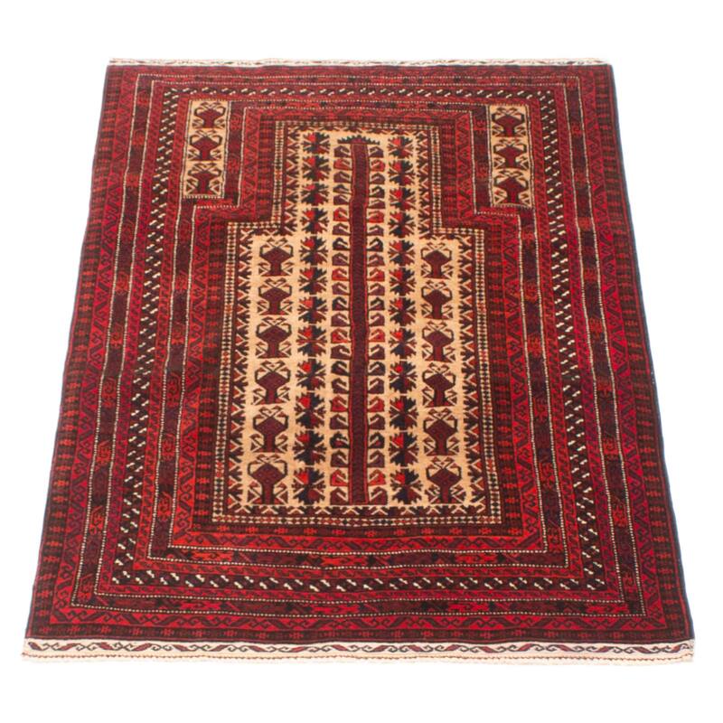 Teimani Tan Rug 2'9" x 4'9" - 2'9 x 4'9