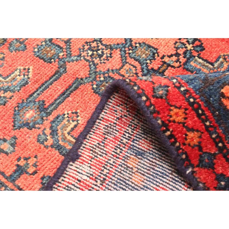 ECARPETGALLERY Hand-knotted Andelz Red Wool Rug - 4'1 x 6'7