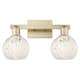 Option Antique Brass / White Mouchette