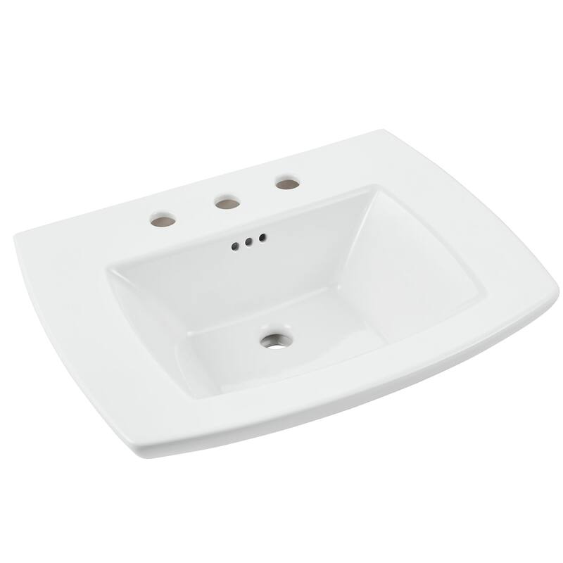 American Standard Edgemere Sink Top 8In Ctr -White (0445.008.020)