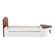 preview thumbnail 5 of 5, Furniture of America Trunite Nautical 2-Piece Twin-size Wood Captain Platform Bed with Trundle Set