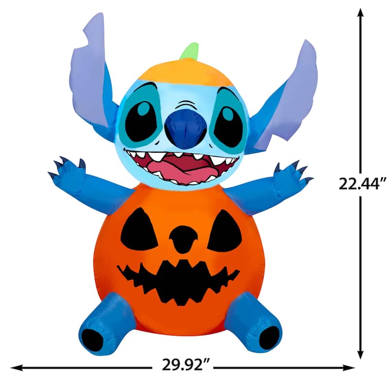Airblown-Stitch as Pumpkin-Disney