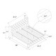 preview thumbnail 11 of 21, CosmoLiving by Cosmopolitan Mercer Upholstered Bed