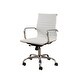 preview thumbnail 14 of 18, Abbyson Samuel Adjustable Leather Office Chair