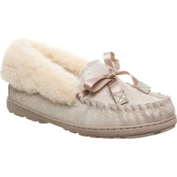 bearpaw moccasin slippers womens