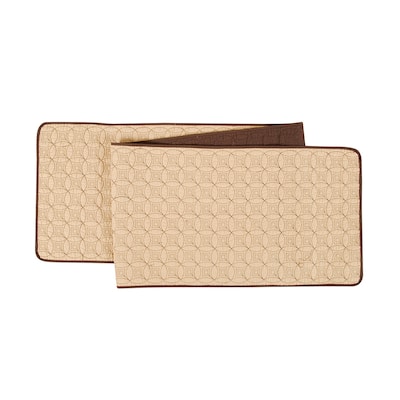 14" x 70" Cornsilk Circle Rings Table Runner - 14" x 70"
