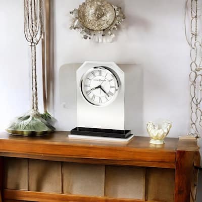 Howard Miller Emerson Modern Sleek Chic Table Clock