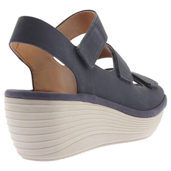 clarks women's reedly juno wedge sandal