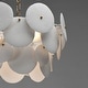 preview thumbnail 4 of 4, Maxim 12824WT Isla 4 Light 21" Wide Waterfall Chandelier