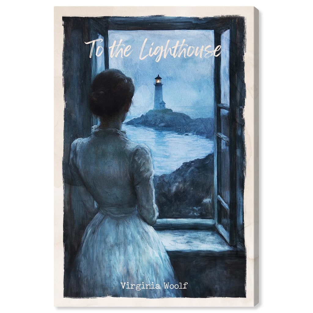 To the Lighthouse Canvas by Art Remedy, Gallery Wrapped