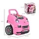 preview thumbnail 4 of 2, 61-Piece Kids Engine Repair Toy Set with Lights, Horn, Tools & Storage - Car Service Mechanic Playset for Ages 3-5 - Pink