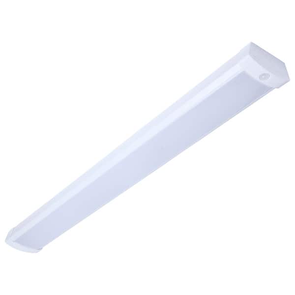 slide 2 of 8, LED 4 Foot Ceiling Wrap with PIR Motion Sensor 39 Watts 27K/30K/35K/40K/50K CCT Selectable 120-277V White