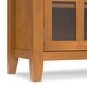 preview thumbnail 52 of 78, WYNDENHALL Stratford Solid Wood Transitional Sideboard Buffet - 54 inch Wide
