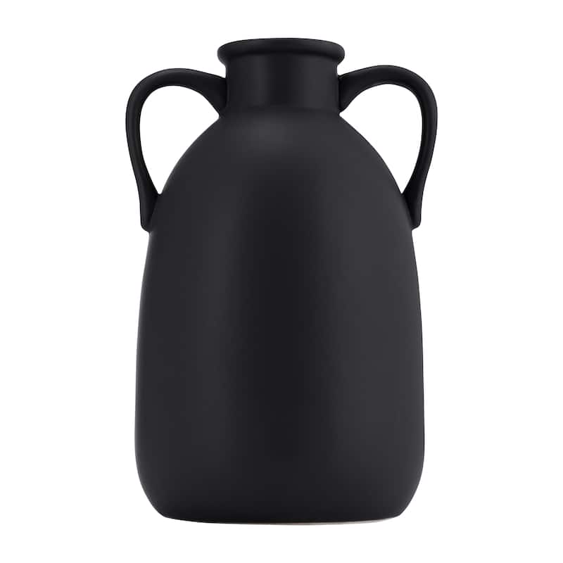 Sagebrook Home Neutral Contemporary Vase with Handles