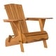 preview thumbnail 8 of 32, SAFAVIEH Outdoor Breetel Adirondack Chair (Set of 2)
