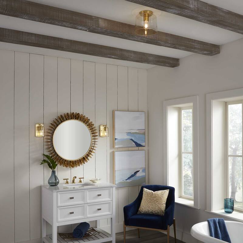 Progress Lighting P350213 Adley 9" Wide Semi-Flush Bowl Ceiling