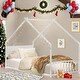 preview thumbnail 2 of 20, House Bed with Slats, KIds Bed with Roof and Colorful Lights,Twin-Size