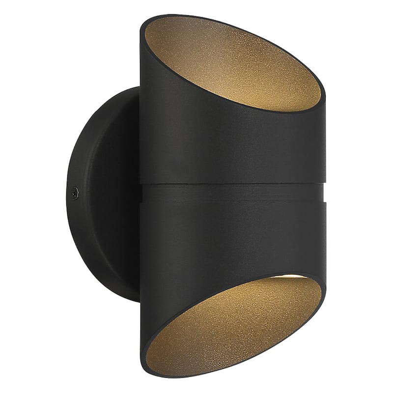 Marino Short Bi-Directional Outdoor LED Wall Mount Light