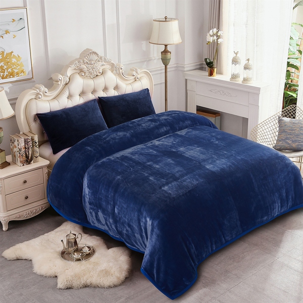Plush bedspread clearance cotton and thick