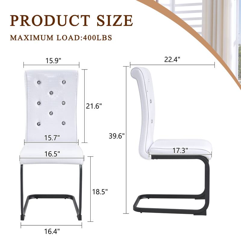 Set of 2 Retro Dining Chairs