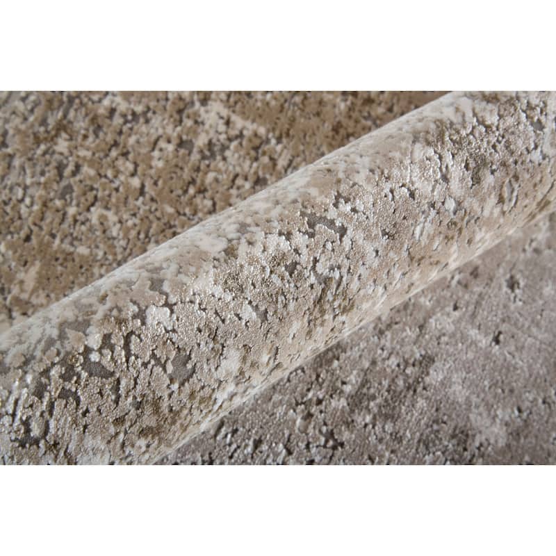 Grand Bazaar Lindstra Machine Made Abstract Modern Area Rug