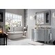 preview thumbnail 3 of 8, Brittany 46" Single Vanity, Urban Gray