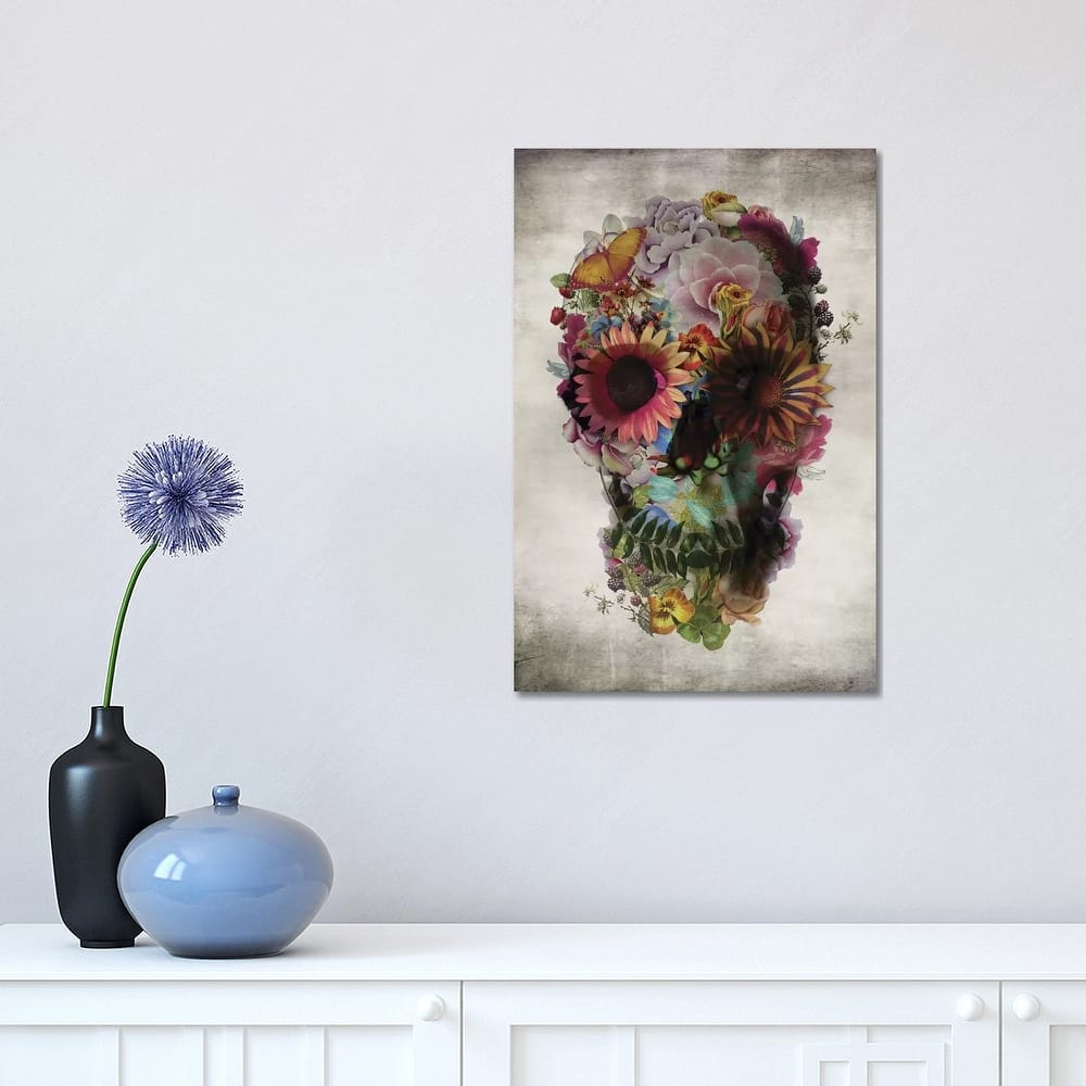 iCanvas "Skull No. 2" by Ali Gulec Canvas Print