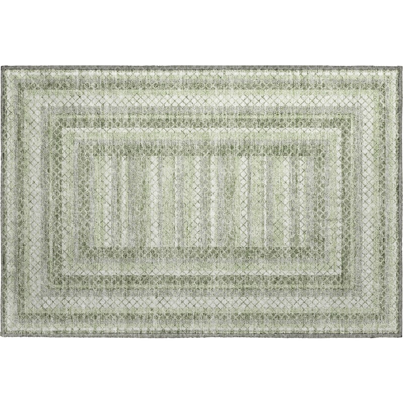 Premium Washable Super Soft Modern Borders Mayfield Rug