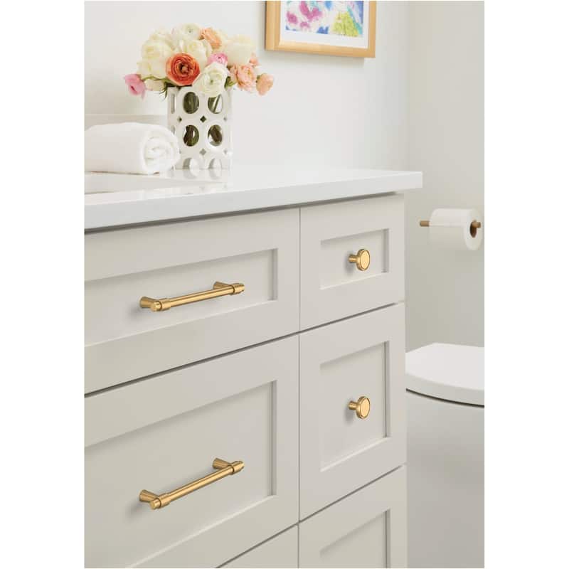 Amerock Destine 1-3/8 Inch Mushroom Cabinet Knob