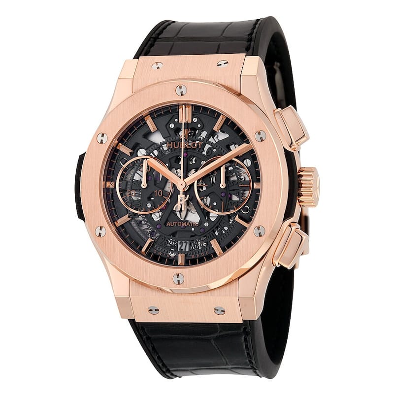 Hublot Classic Fusion 45mm Chronograph Black Dial Men's Watch