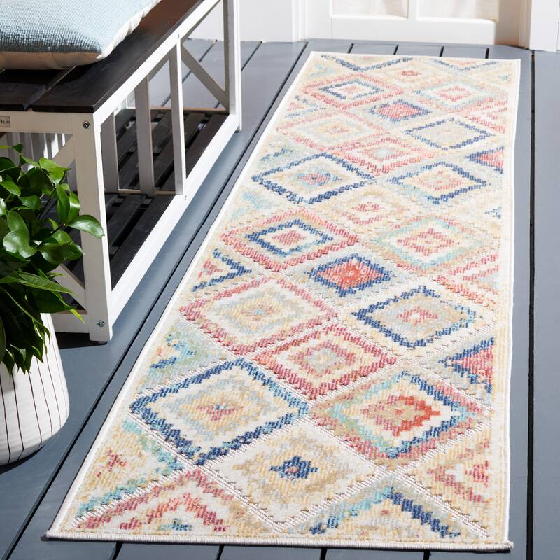 SAFAVIEH Cabana Rihana Indoor /Outdoor Boho Rug - Overstock - 40656999