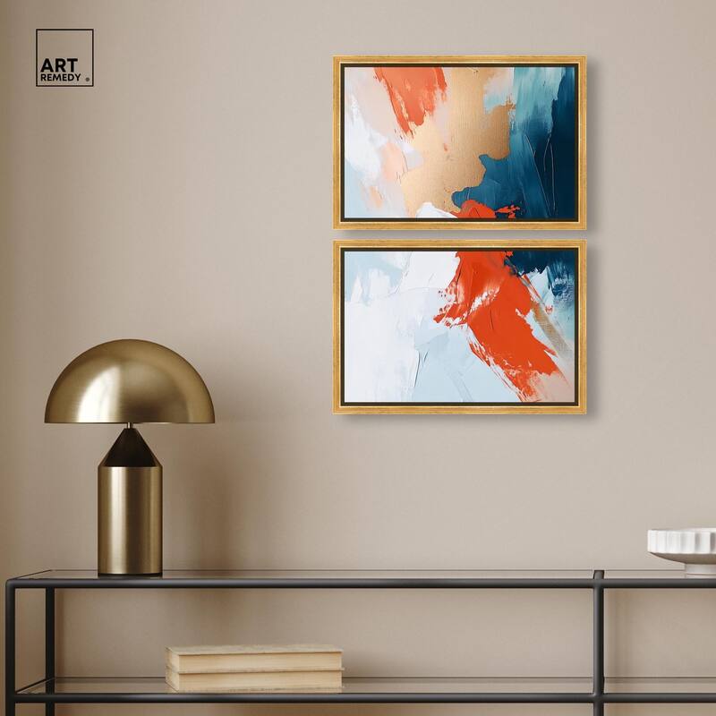 Bold and Bright III Canvas Set of 2 by Art Remedy