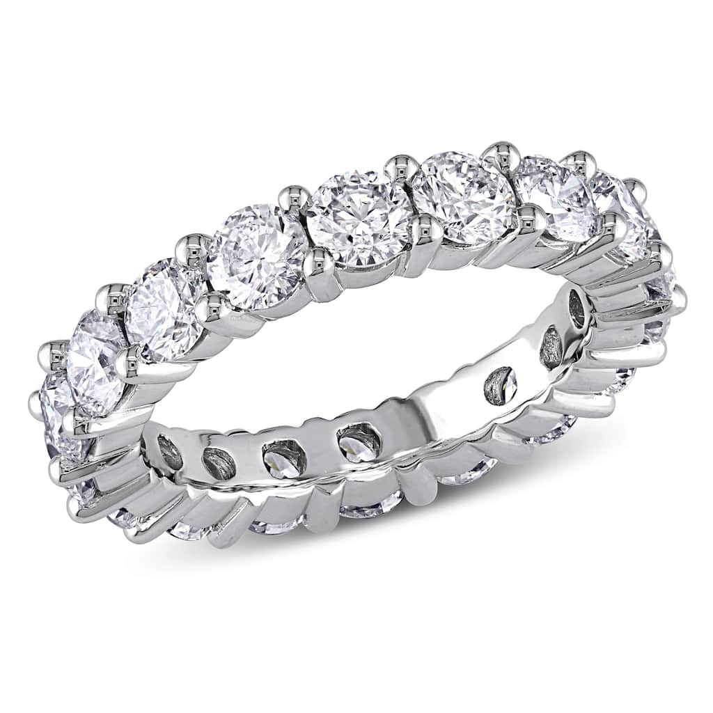 Miadora 3ct TDW Diamond Full-Eternity Band in 14k White Gold