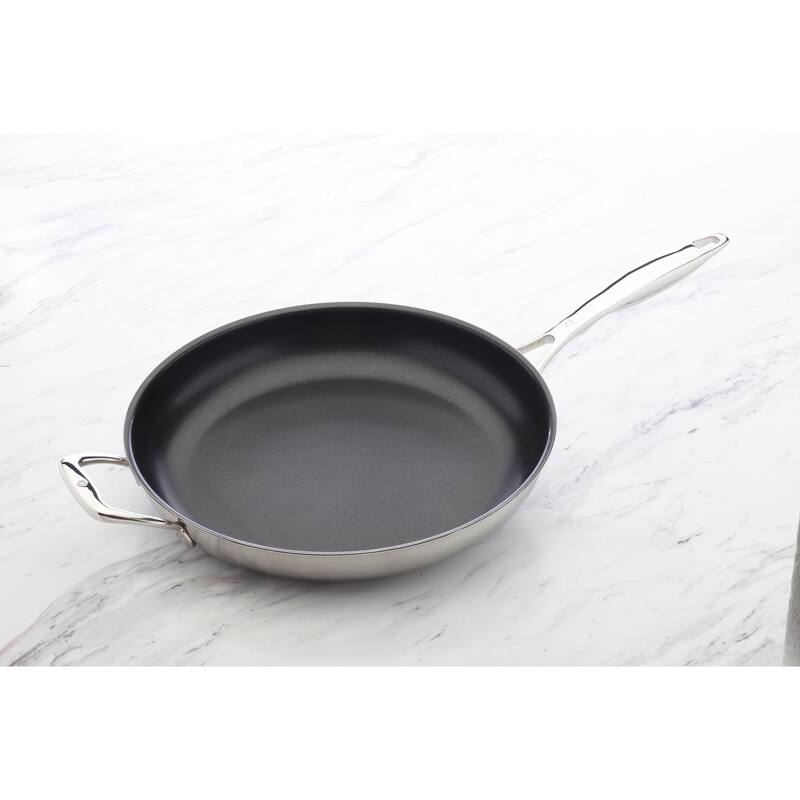 Nonstick Clad Fry Pan 12.5"