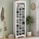 preview thumbnail 17 of 41, Shoe Cubby Console Modern Shoe Cabinet Free Standing Tall Cabinet Multifunctional Shoe Cabinet with Anti-Dumping Device