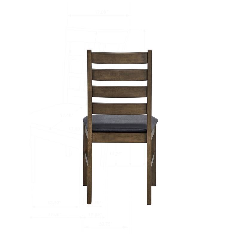 Comfortable and Stylish Side Chair Set with Padded Cushions and Sturdy Construction