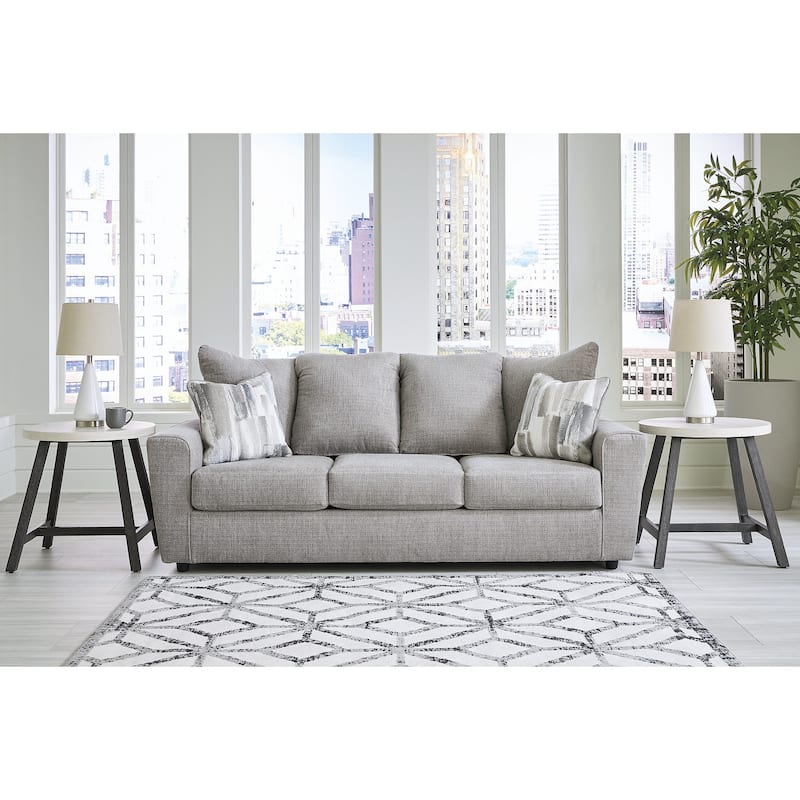 Signature Design by Ashley Stairatt Gray 2-Piece Upholstery Package - 86" W x 38" D x 39" H