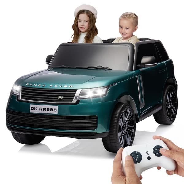 slide 2 of 30, 24V Kids Electric Ride On Car Green