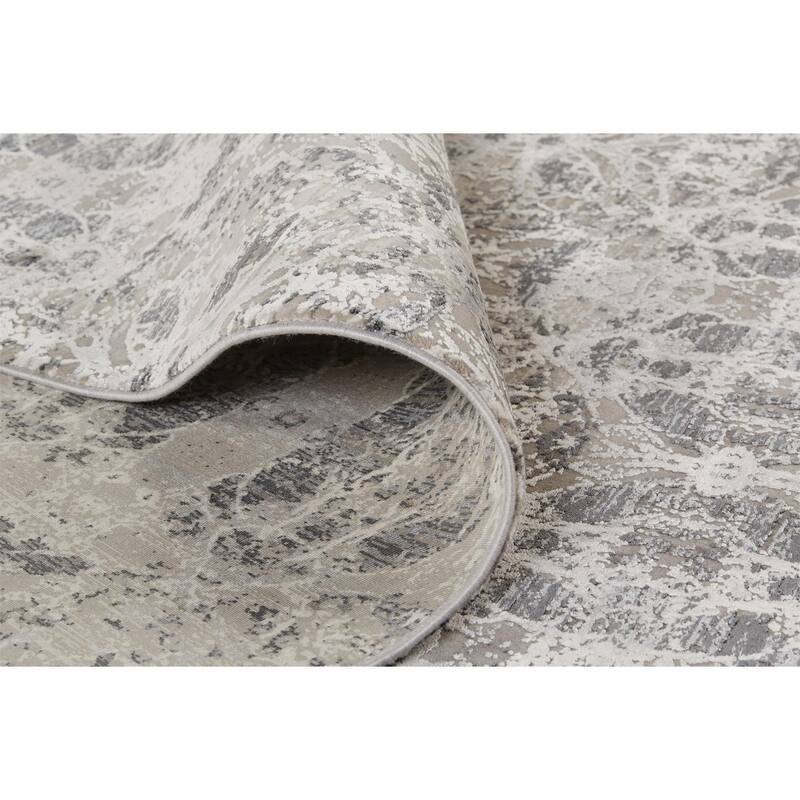 Grand Bazaar Lindstra Machine Made Oriental Modern Area Rug