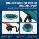 preview thumbnail 4 of 5, Inflatable Water Bouncer Kid Adult Floating Rebounder for Pool Lake Water Sports - 10ft