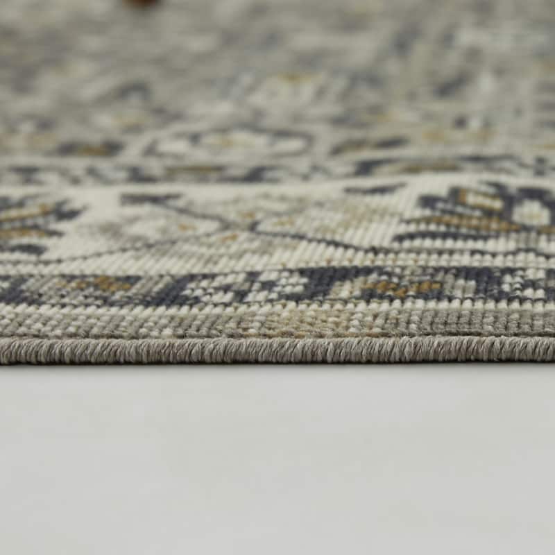 Honore Traditional Bordered Recycled Area Rug