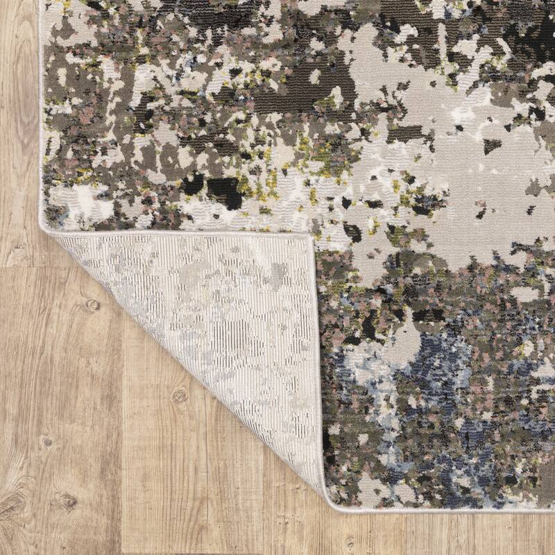 Style Haven Caldon Modern Abstract Area Rug