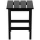 preview thumbnail 40 of 69, POLYTRENDS Laguna All Weather Poly Outdoor Side Table - Square